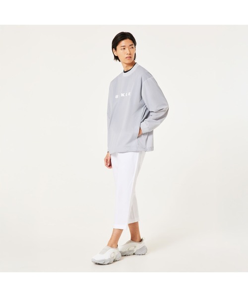 OAKLEY(オークリー)の「オークリー OAKLEY PULLOVER LT JACKET/ジャケット/ゴルフ/軽量/撥水/防風/OAKLEY(その他トップス・メンズ・ライトグレー・S/L/M)」の3枚目の写真