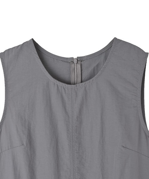 marjour（マージュール）の「COCOON NYLON ONEPIECE（ワンピース・レディース・グレー・M）」の8枚目の写真