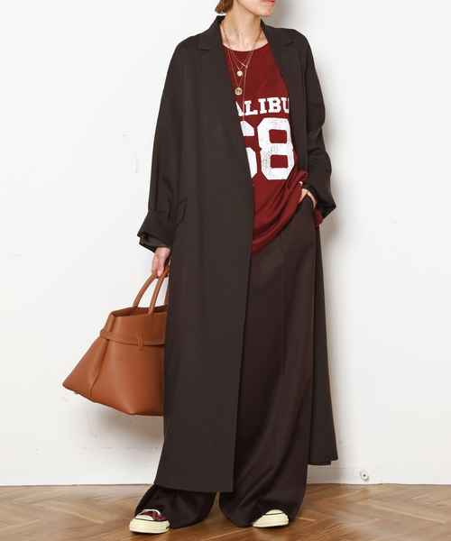 AP STUDIO(エーピーストゥディオ)の「チェスターリバーコート(その他アウター・レディース・チョコ・FREE)」の8枚目の写真