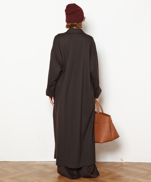 AP STUDIO(エーピーストゥディオ)の「チェスターリバーコート(その他アウター・レディース・チョコ・FREE)」の11枚目の写真