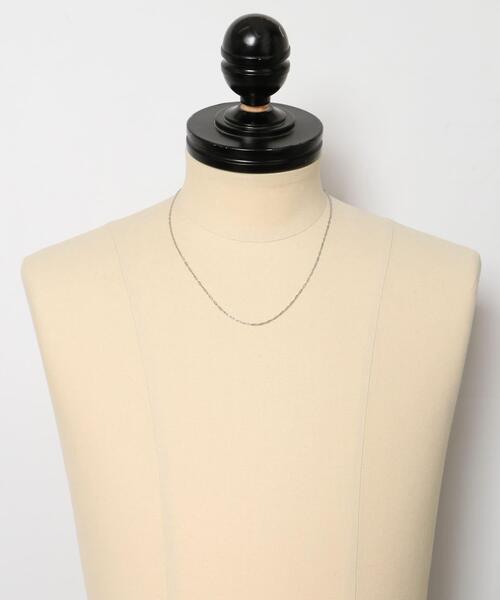 URBAN RESEARCH DOORS（アーバンリサーチドアーズ）の「ロングアズキネックレス（ネックレス・メンズ・シルバー・-）」の4枚目の写真