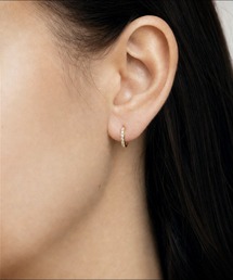 【blatto 925silver】シルバー925 ツイストジルコニア フープピアス esm-pierce-40-28【RBTS】