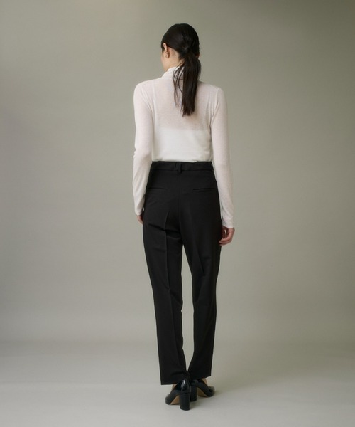 I.T.'S international(イッツインターナショナル)の「ハイネックニットプルオーバー《Melty air wool》(ニット/セーター・レディース・オフホワイト/ブラック/グレー/ピンク/ブルー・フリー)」の8枚目の写真