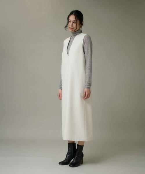 I.T.'S international(イッツインターナショナル)の「ハイネックニットプルオーバー《Melty air wool》(ニット/セーター・レディース・オフホワイト/ブラック/グレー/ピンク/ブルー・フリー)」の12枚目の写真