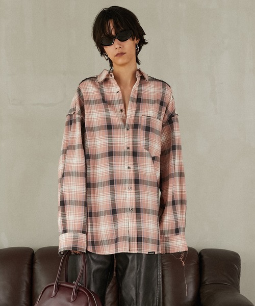 オーバーチェックシャツ / Overcheck Shirt（シャツ/ブラウス）｜PRANK