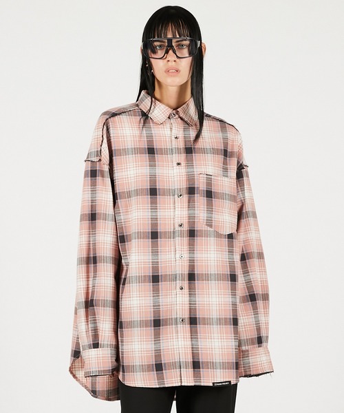 オーバーチェックシャツ / Overcheck Shirt（シャツ/ブラウス）｜PRANK