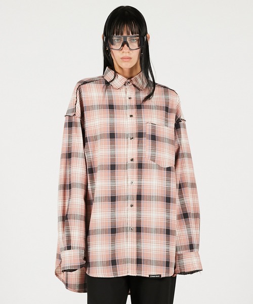オーバーチェックシャツ / Overcheck Shirt（シャツ/ブラウス）｜PRANK