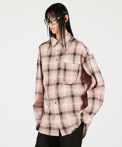 オーバーチェックシャツ / Overcheck Shirt（シャツ/ブラウス）｜PRANK