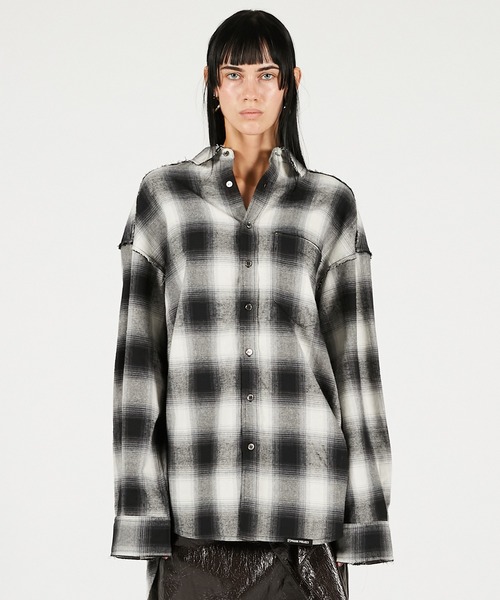 オーバーチェックシャツ / Overcheck Shirt（シャツ/ブラウス）｜PRANK