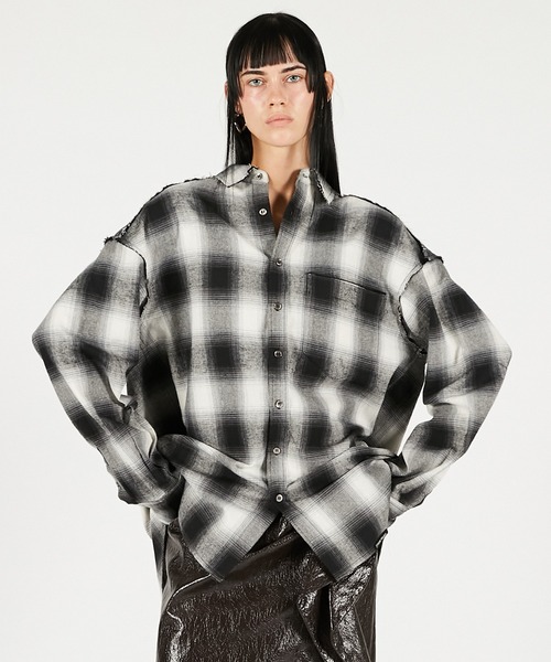 オーバーチェックシャツ / Overcheck Shirt（シャツ/ブラウス）｜PRANK