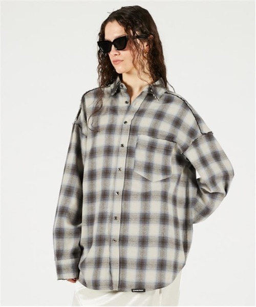 オーバーチェックシャツ / Overcheck Shirt（シャツ/ブラウス）｜PRANK