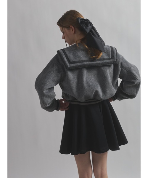 lillilly セーラースタジャン 2/15ま出品 Lillilly 水色 試着のみ