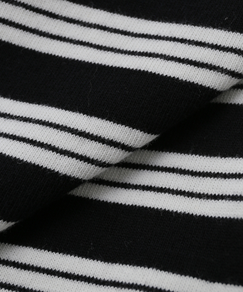 plage（プラージュ）の「wide sleeve ボーダーTシャツ（Tシャツ/カットソー・レディース・ベージュ/ブラック・FREE）」の22枚目の写真