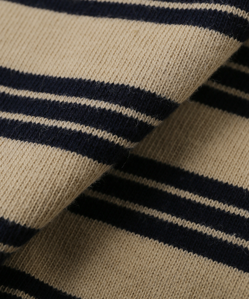 plage（プラージュ）の「wide sleeve ボーダーTシャツ（Tシャツ/カットソー・レディース・ベージュ/ブラック・FREE）」の20枚目の写真