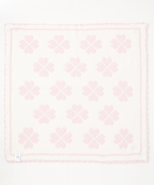 ピンクとホワイトの模様のブランケット スペードフラワーブランケット（その他ベビー用品）｜kate spade