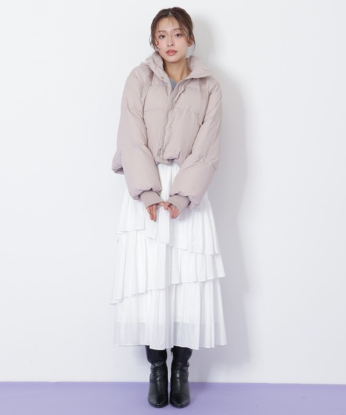 JILL by JILL STUART(ジルバイジルスチュアート)の「◇ランダムティアードスカート(スカート・レディース・ホワイト/ラベンダー/ピンク・FREE)」の9枚目の写真