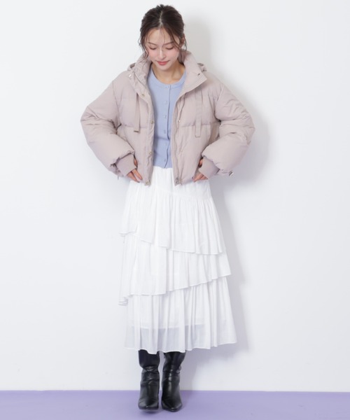 JILL by JILL STUART(ジルバイジルスチュアート)の「◇ランダムティアードスカート(スカート・レディース・ホワイト/ラベンダー/ピンク・FREE)」の11枚目の写真