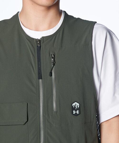 UNDER ARMOUR(アンダーアーマー)の「UAアーバン アウトドア ベスト(ライフスタイル/メンズ)(ベスト・メンズ・カーキ・S/XS/2XL/M/3XL/L)」の4枚目の写真