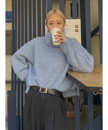 Ungrid | ハイネックルーズニット(ニット/セーター)