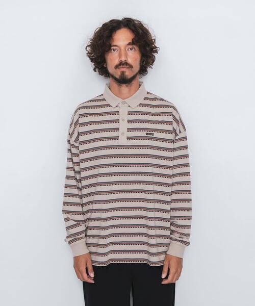 OOPS レトロボーダーロングTシャツ（Tシャツ/カットソー）｜URBAN