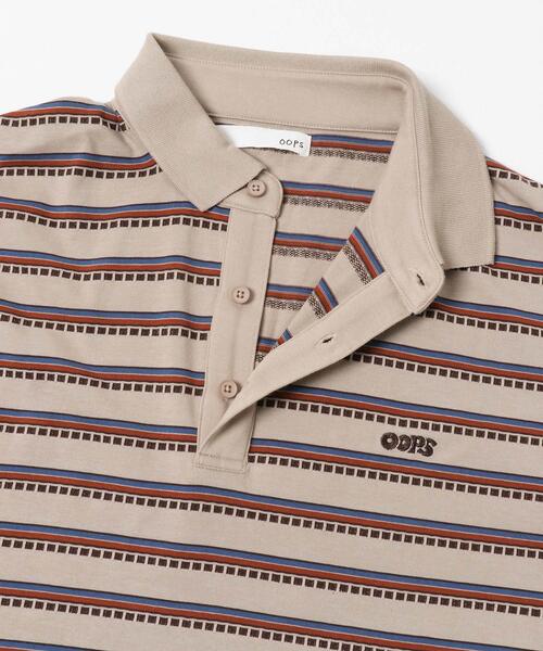 URBAN RESEARCH Sonny Label（アーバンリサーチサニーレーベル）の「OOPS　レトロボーダーロングTシャツ（Tシャツ/カットソー・メンズ・ネイビー/ライトベージュ・X-LARGE/LARGE/MEDIUM）」の12枚目の写真