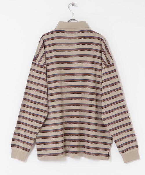 URBAN RESEARCH Sonny Label（アーバンリサーチサニーレーベル）の「OOPS　レトロボーダーロングTシャツ（Tシャツ/カットソー・メンズ・ネイビー/ライトベージュ・X-LARGE/LARGE/MEDIUM）」の13枚目の写真