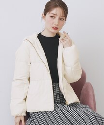 index | KAWADAダウンペプラムショートコート【撥水/洗濯機OK/静電気防止裏地】(ダウンジャケット/コート)