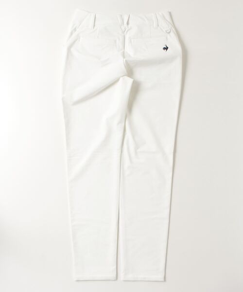 le coq sportif GOLF（ルコックスポルティフゴルフ）の「【le coq sportif GOLF】撥水/ストレッチ/保温裏起毛ロングパンツ ゴルフウェア（その他パンツ・レディース・ホワイト/ベージュ/ネイビー・S/M/L/XL）」の5枚目の写真
