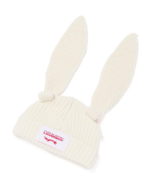 帽子 CHARLES JEFFREY LOVERBOY Rabbit beanie CHARLES JEFFREY LOVERBOY（チャールズジェフリーラバーボーイ