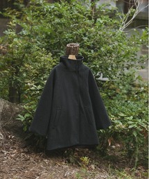 ad thie（アドティエ）の「スタンドカラー ミドルコート（トレンチコート）」