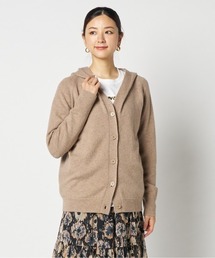 HELIOPOLE | KNIT HOODIE CARDIGAN(ニット/セーター)