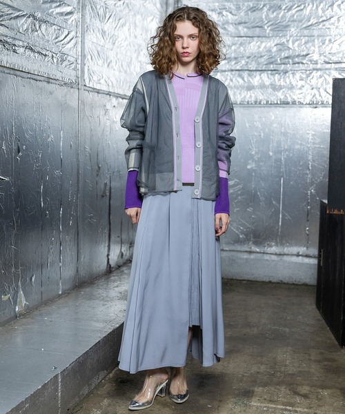 AULA AILA（アウラアイラ）の「レイヤードチュールセットスカート（スカート・レディース・グレー/ブルー/ブラック・0）」の20枚目の写真