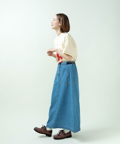 PAR ICI(パーリッシィ)の「丸胴天竺 アメリカンラバープリントTシャツ(Tシャツ/カットソー・レディース・アイボリー/ネイビー・FREE)」の22枚目の写真