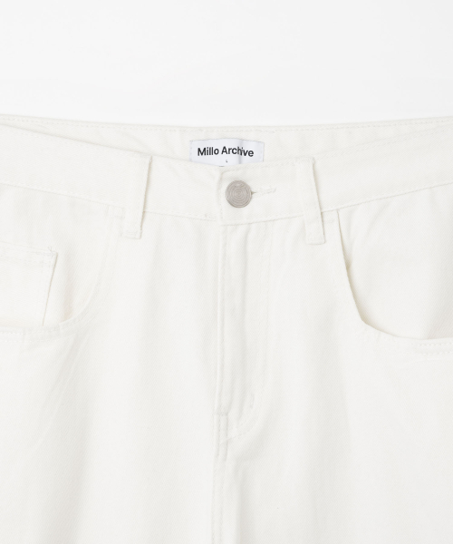 Millo Archive（ミロ アーカイブ）の「ニューデニムバミューダパンツ[オフホワイト]（その他パンツ・メンズ・その他・LARGE/X-LARGE/SMALL/MEDIUM）」の3枚目の写真