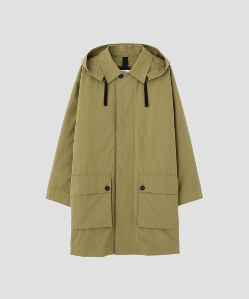 MHL.（エムエイチエル）の「BRUSHED COTTON CANVAS（ダウンジャケット/コート・メンズ・カーキ/チャコール・SMALL/MEDIUM/LARGE）」の9枚目の写真