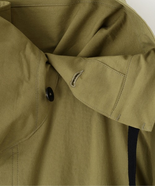 MHL.（エムエイチエル）の「BRUSHED COTTON CANVAS（ダウンジャケット/コート・メンズ・カーキ/チャコール・SMALL/MEDIUM/LARGE）」の11枚目の写真