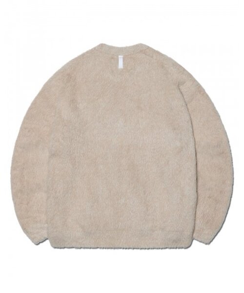NOMANUAL(NOMANUAL)の「CROPPED HAIRY KNIT - BEIGE(ニット/セーター・レディース・その他・X-LARGE/SMALL/MEDIUM/LARGE)」の2枚目の写真