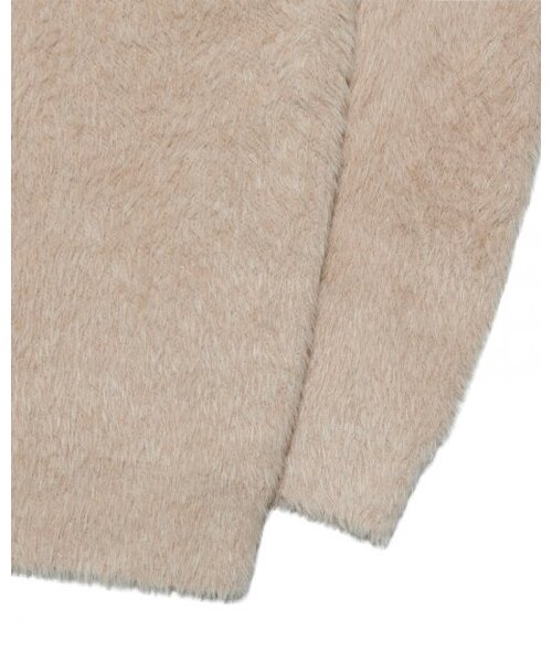 NOMANUAL(NOMANUAL)の「CROPPED HAIRY KNIT - BEIGE(ニット/セーター・レディース・その他・X-LARGE/SMALL/MEDIUM/LARGE)」の5枚目の写真