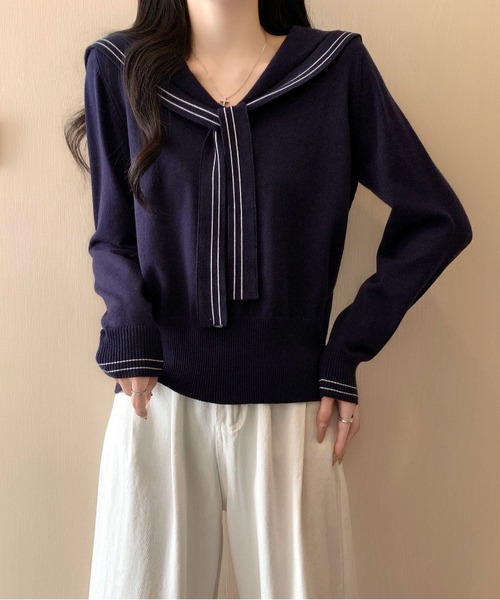 VTWELVE ストライプ ニットセーター VTWELVE ストライプ ニットセーター V TWELVE ストライプセーター V12