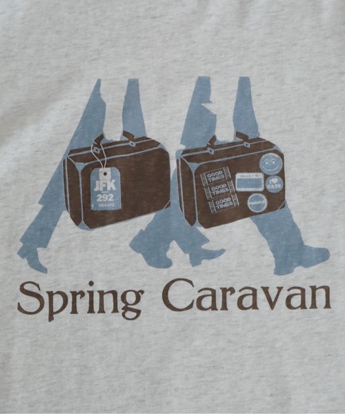 NOMBRE IMPAIR（ノンブルアンペール）の「トランクバッグPT　半袖TEE（Tシャツ/カットソー・レディース・ライトグレー/イエロー・FREE）」の22枚目の写真