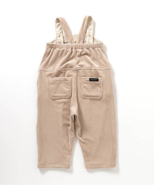 BREEZE（ブリーズ）の「【あったか】ふわとろサロペット（サロペット/オーバーオール・キッズ・ブルー/ベージュ・80/90/100/110/120/130）」の10枚目の写真