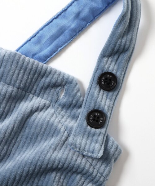 BREEZE（ブリーズ）の「【あったか】ふわとろサロペット（サロペット/オーバーオール・キッズ・ブルー/ベージュ・80/90/100/110/120/130）」の14枚目の写真