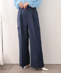 UR'S | センタープレスカーゴワイドパンツ(その他パンツ)