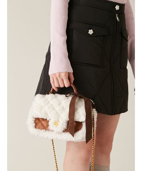 LILY BROWN×MARY QUANT】チェーンショルダーバッグ（ショルダーバッグ