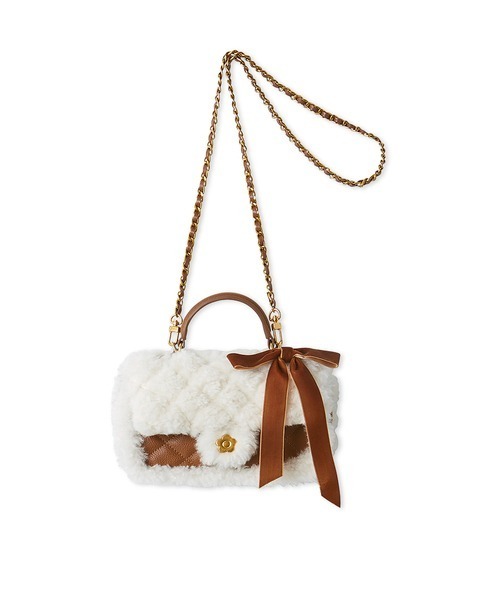 LILY BROWN(リリーブラウン)の「【LILY BROWN×MARY QUANT】チェーンショルダーバッグ(ショルダーバッグ・レディース・キャメル/ホワイト/ブラック・F)」の22枚目の写真