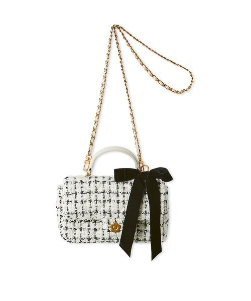 LILY BROWN(リリーブラウン)の「【LILY BROWN×MARY QUANT】チェーンショルダーバッグ(ショルダーバッグ・レディース・キャメル/ホワイト/ブラック・F)」の21枚目の写真