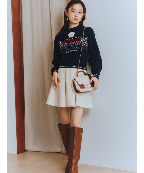 LILY BROWN(リリーブラウン)の「【LILY BROWN×MARY QUANT】チェーンショルダーバッグ(ショルダーバッグ・レディース・キャメル/ホワイト/ブラック・F)」の19枚目の写真
