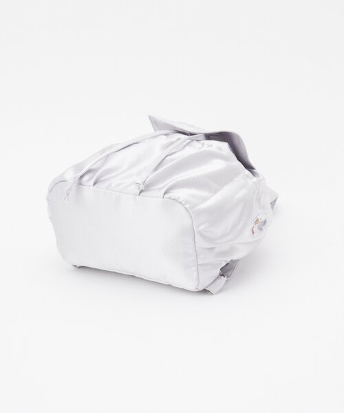 HELLO.SANFRANCISCO（ハローサンフランシスコ）の「【HELLO.SANFRANCISCO/ハローサンフランシスコ】ロゴ刺繍サテンリュックサック（バックパック/リュック・レディース・ピンク/シルバー/ブルー・ONE SIZE）」の20枚目の写真