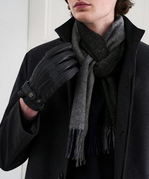 TAKEO KIKUCHI（タケオキクチ）の「【スマホ対応】アーバンエレガンス グローブ（手袋・メンズ・ブラック/チャコール/グレー系その他2/ブルー系その他3/ブラック系1・00）」の14枚目の写真