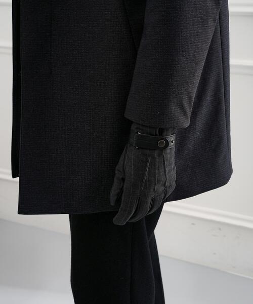 TAKEO KIKUCHI（タケオキクチ）の「【スマホ対応】アーバンエレガンス グローブ（手袋・メンズ・ブラック/チャコール/グレー系その他2/ブルー系その他3/ブラック系1・00）」の15枚目の写真